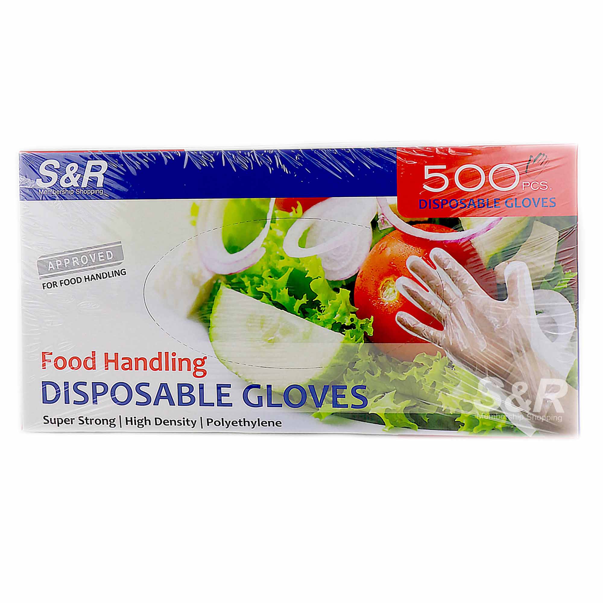 S&R Disposable Food Handling Gloves 500pcs